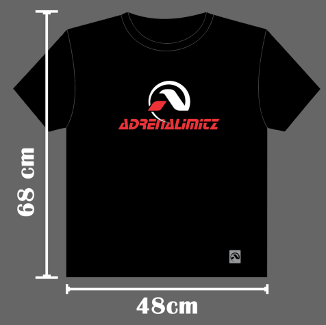 Camiseta preta manga curta 100% algodÃ£o TAM - P -