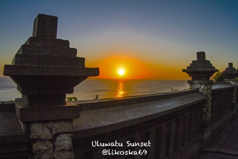 Uluwatu Temple IndonÃ©sia - 60X40 CM